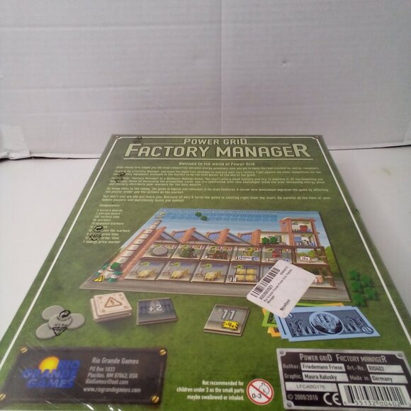 Power Grid Factory Manager Friedemann Friese Board Game Rio Grande Games - Picture 5 of 9